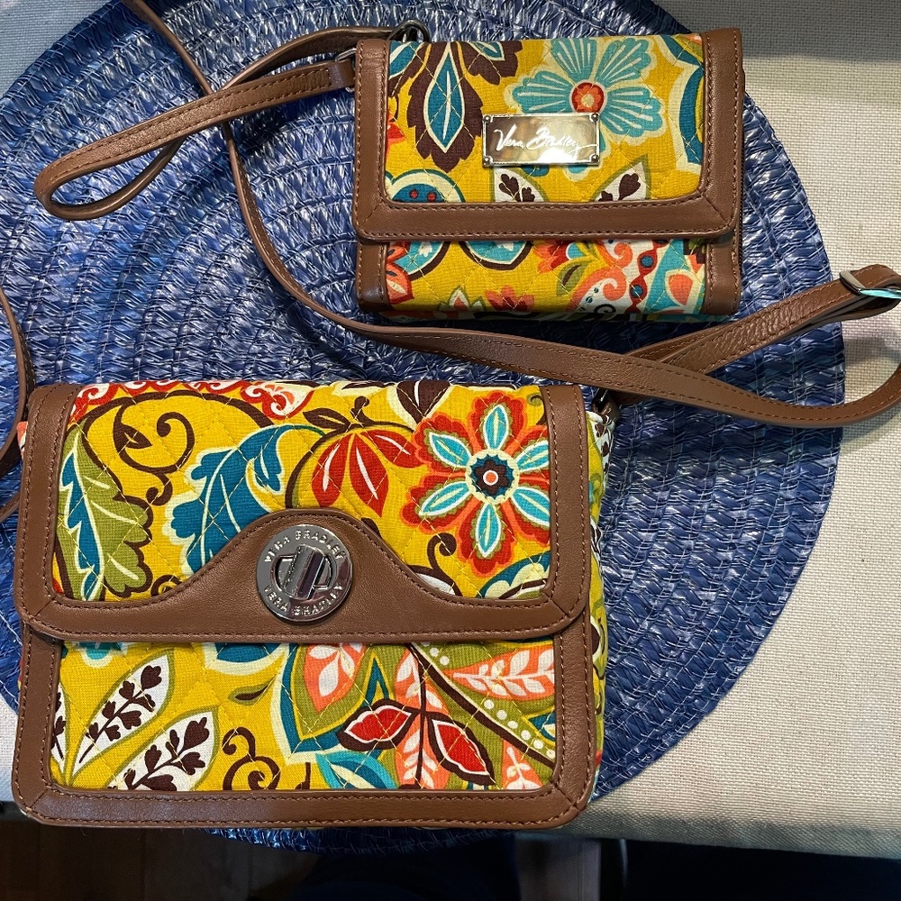 Vera Bradley purse and wallet